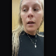 A blonde girl records herself shitting and pissing into a public restroom toilet with product reveal. Presented in 720P vertical HD format. About 2 minutes.